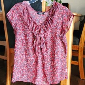 A.n.a Petite XL Floral Blouse